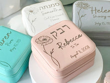 Load image into Gallery viewer, Personalized Hebrew Name Meaning Jewelry Box