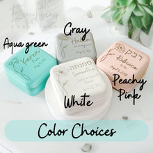 Load image into Gallery viewer, Personalized Hebrew Name Meaning Jewelry Box