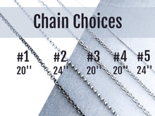 Load image into Gallery viewer, 11:11 Make a wish necklace - Metal Choice