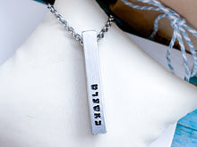Load image into Gallery viewer, Bashert, Destiny, Bar Necklace