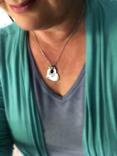 Load image into Gallery viewer, I am my beloved's Necklace, Heart , Ani L'Dodi v'Dodi Li - Everything Beautiful Jewelry