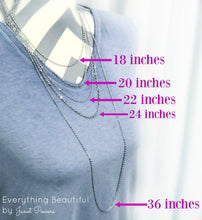 Load image into Gallery viewer, Shalom Necklace, Hebrew Bar Necklace, Peace - Everything Beautiful Jewelry