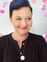 Load image into Gallery viewer, Stronger Than Hate Jewish Necklace, Sterling Silver - Everything Beautiful Jewelry