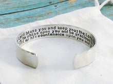 Load image into Gallery viewer, Sterling Silver Blessing Bracelet - Numbers 6 - Everything Beautiful Jewelry