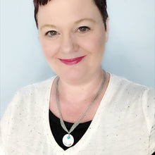 Load image into Gallery viewer, Women of Valor Necklace with 5 strands of chain - Everything Beautiful Jewelry