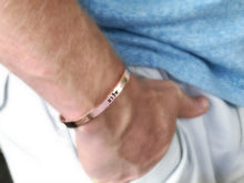 Load image into Gallery viewer, Hebrew Shalom Cuff Bracelet - Everything Beautiful Jewelry