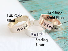 Load image into Gallery viewer, Gemilut Hasadim Jewish Ring Giving Loving-kindness - Everything Beautiful Jewelry