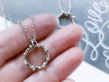 Load image into Gallery viewer, Silver Crown Necklace - Everything Beautiful Jewelry