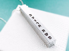 Load image into Gallery viewer, With the Help of Hashem Hebrew Bar Necklace - Everything Beautiful Jewelry