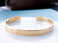 Load image into Gallery viewer, Personalized Bracelet Gift, Inside Engraving Words, Custom Cuff Bracelet - Everything Beautiful Jewelry