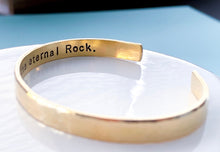 Load image into Gallery viewer, Personalized Bracelet Gift, Inside Engraving Words, Custom Cuff Bracelet - Everything Beautiful Jewelry
