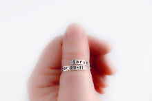 Load image into Gallery viewer, Scripture and Name Wrap Ring - Everything Beautiful Jewelry