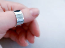 Load image into Gallery viewer, This Too Shall Pass Sterling Silver Hebrew Thick Large Ring - Everything Beautiful Jewelry
