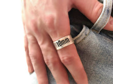 Load image into Gallery viewer, This Too Shall Pass Sterling Silver Hebrew Thick Large Ring - Everything Beautiful Jewelry