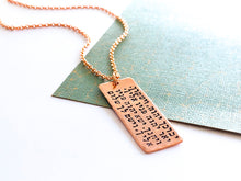 Load image into Gallery viewer, Priestly Blessing Necklace for Men or women - Everything Beautiful Jewelry