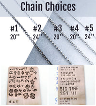 Load image into Gallery viewer, Personalized Four Sided Bar Necklace with Birthstones - Everything Beautiful Jewelry