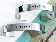 Load image into Gallery viewer, Men&#39;s Metal Cuff Bracelet, Customized Stainless Steel - Everything Beautiful Jewelry
