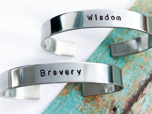 Load image into Gallery viewer, Men's Metal Cuff Bracelet, Customized Stainless Steel - Everything Beautiful Jewelry