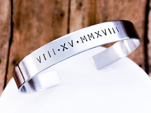 Load image into Gallery viewer, Men's Metal Cuff Bracelet, Customized Stainless Steel - Everything Beautiful Jewelry