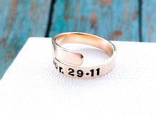 Load image into Gallery viewer, Scripture and Name Wrap Ring - Everything Beautiful Jewelry