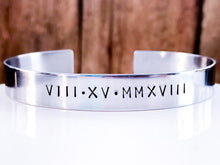 Load image into Gallery viewer, Men's Metal Cuff Bracelet, Customized Stainless Steel - Everything Beautiful Jewelry