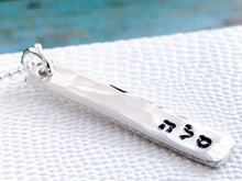 Load image into Gallery viewer, Selah, Hebrew Necklace, Sterling Silver Pendant - Everything Beautiful Jewelry