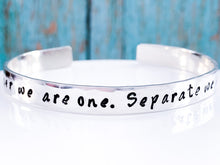 Load image into Gallery viewer, Personalized Sterling Silver Cuff Bracelet, Romantic Gift for her - Everything Beautiful Jewelry