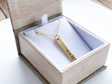 Load image into Gallery viewer, Men's or Women's Gold Necklace, Initial Custom Name Necklace - Everything Beautiful Jewelry