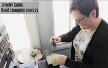 Load image into Gallery viewer, This Too Shall Pass Ring, Thick Sterling Band, for Men or Women - Everything Beautiful Jewelry