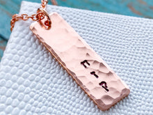 Load image into Gallery viewer, Strong Joshua 1 9 Necklace, Men's Hebrew - Everything Beautiful Jewelry