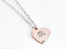 Load image into Gallery viewer, I am my beloved's copper Necklace, My beloved is mine, Ani L'Dodi v'Dodi Li - Everything Beautiful Jewelry