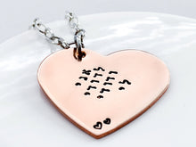 Load image into Gallery viewer, I am my beloved's copper Necklace, My beloved is mine, Ani L'Dodi v'Dodi Li - Everything Beautiful Jewelry