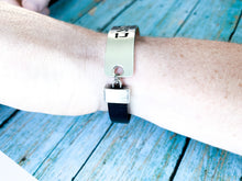 Load image into Gallery viewer, Sterling and Leather Bracelet for Men - Everything Beautiful Jewelry