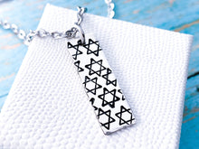 Load image into Gallery viewer, Star of David Necklace, Sterling silver pendant - Everything Beautiful Jewelry