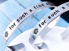 Load image into Gallery viewer, Queen Esther Bracelet, Metal Choice, For Such A Time As This Bracelet - Everything Beautiful Jewelry