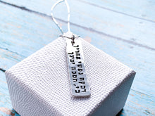 Load image into Gallery viewer, Personalized Hebrew Necklace, Jewish quote jewelry - Everything Beautiful Jewelry