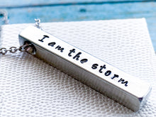 Load image into Gallery viewer, I Am the Storm Necklace, Strength Necklace - Everything Beautiful Jewelry
