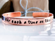 Load image into Gallery viewer, Queen Esther Bracelet, Metal Choice, For Such A Time As This Bracelet - Everything Beautiful Jewelry