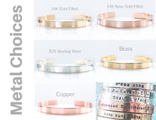 Load image into Gallery viewer, Love You More Bracelet, Metal Choice