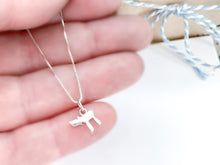 Load image into Gallery viewer, Tiny Chai Sterling Silver Necklace - Everything Beautiful Jewelry