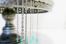 Load image into Gallery viewer, Eshet Chayil Sterling Necklace Sterling Silver Birthstone - Everything Beautiful Jewelry

