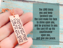 Load image into Gallery viewer, Priestly Blessing Necklace for Men or women - Everything Beautiful Jewelry
