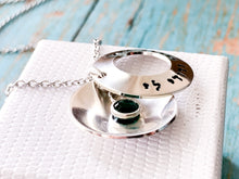Load image into Gallery viewer, I am my beloved&#39;s My beloved is mine Hebrew Locket Necklace - Everything Beautiful Jewelry
