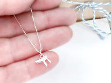 Load image into Gallery viewer, Tiny Chai Sterling Silver Necklace - Everything Beautiful Jewelry
