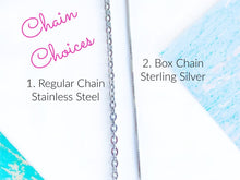Load image into Gallery viewer, Tiny Chai Sterling Silver Necklace - Everything Beautiful Jewelry
