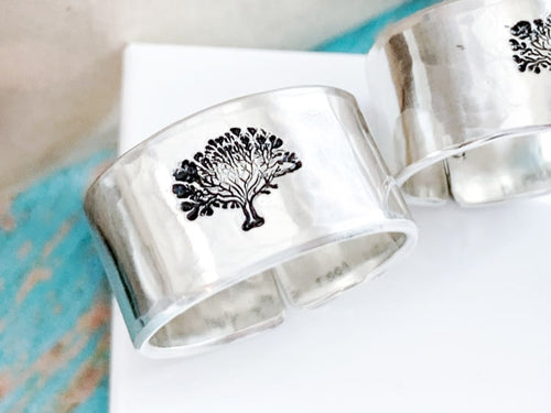 Tree of Life Sterling Silver Ring - Everything Beautiful Jewelry